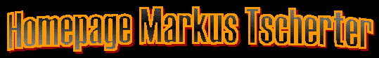Homepage Markus Tscherter